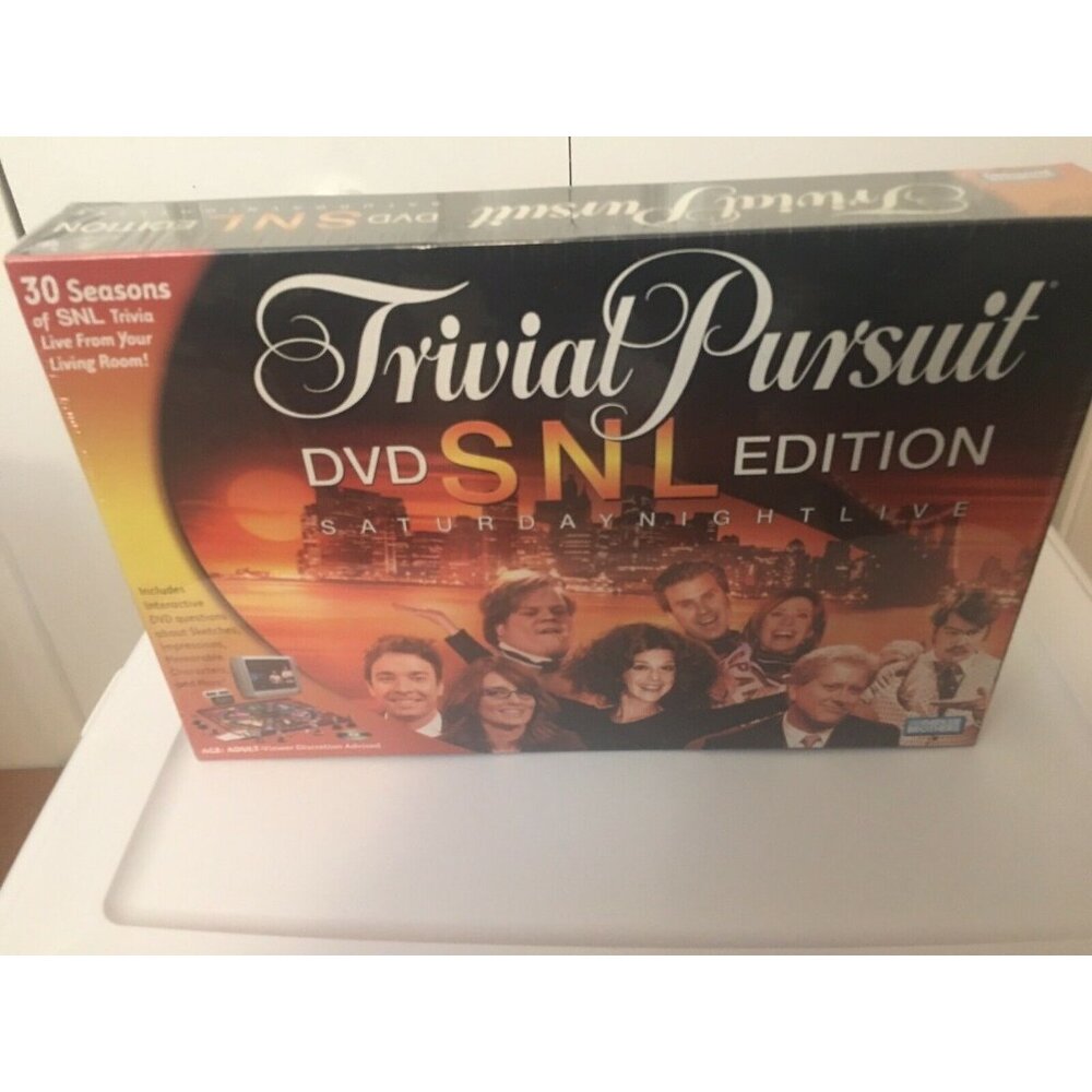 NEW Trivial Pursuit Saturday Night Live SNL Edition 30 Seasons‎ DVD Board Game
